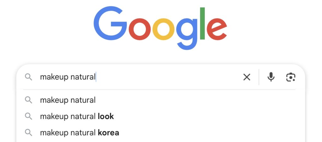 screenshot google search suggestion